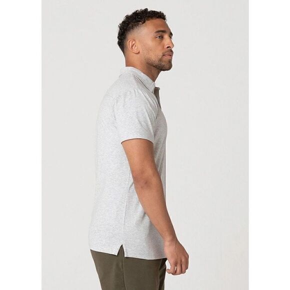 NWT Swet Tailor All-In Polo In Heather Grey Size XXL - Picture 3 of 6